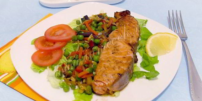 Рецепт семга в маринаде