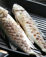 Сибас, запеченный в духовке