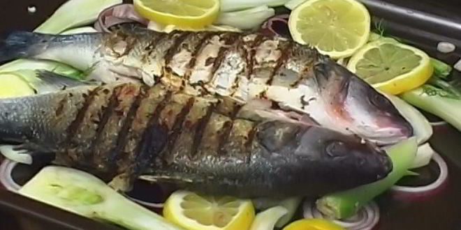 Рецепт сибас, запеченный в духовке