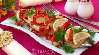 Рецепт Скумбрия по-провансальски
