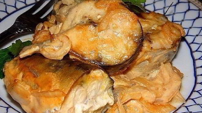 Рецепт Скумбрия в горчичном соусе