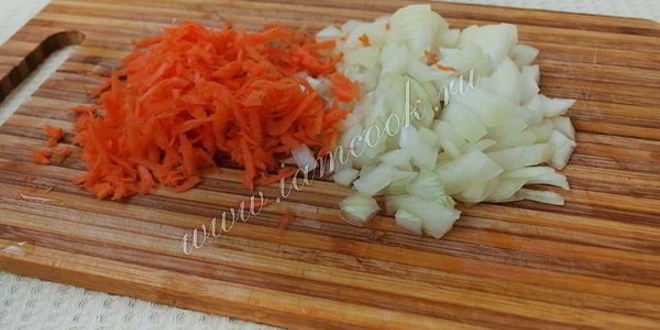 Рецепт скумбрия запеченная с луком и морковью