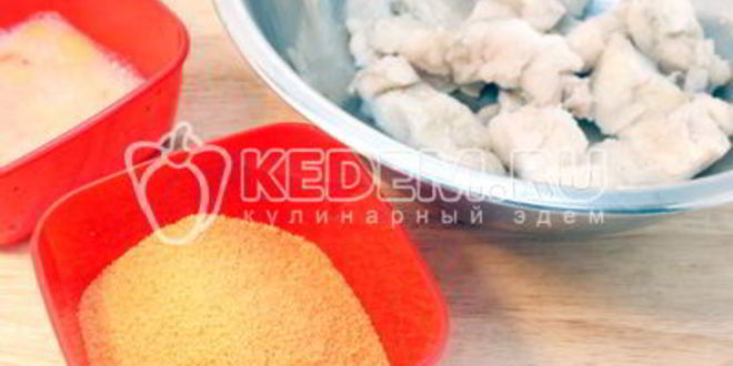 Рецепт сом жареный в панировке с рисом