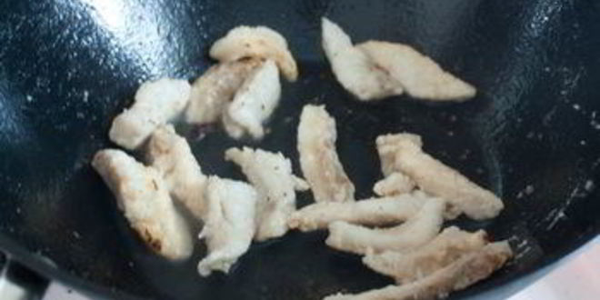 Рецепт стир-фрай из рыбы с зеленой фасолью