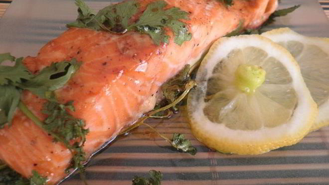 Рецепт Томная семга