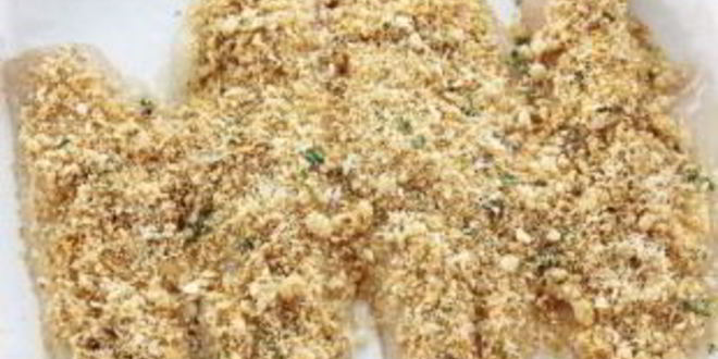 Рецепт треска в хлебных крошках