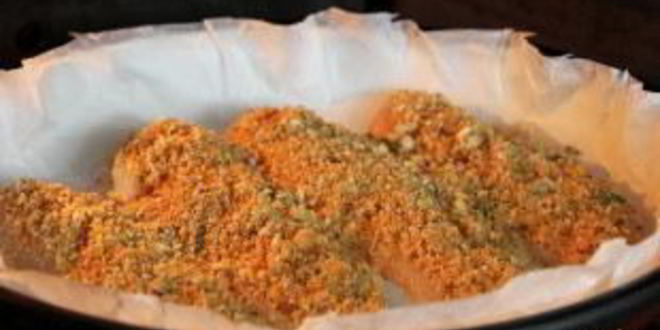 Рецепт треска в хлебных крошках