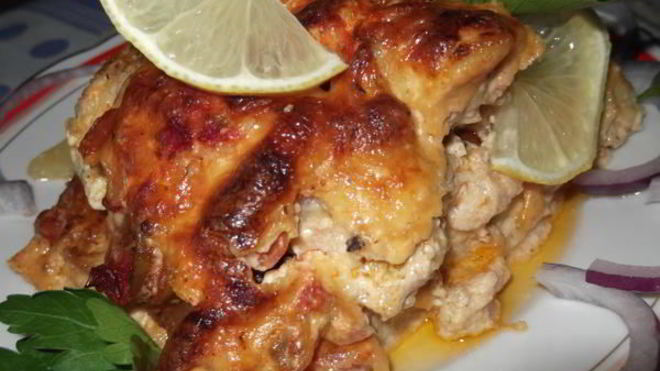 Рецепт Треска, запеченая с картофелем