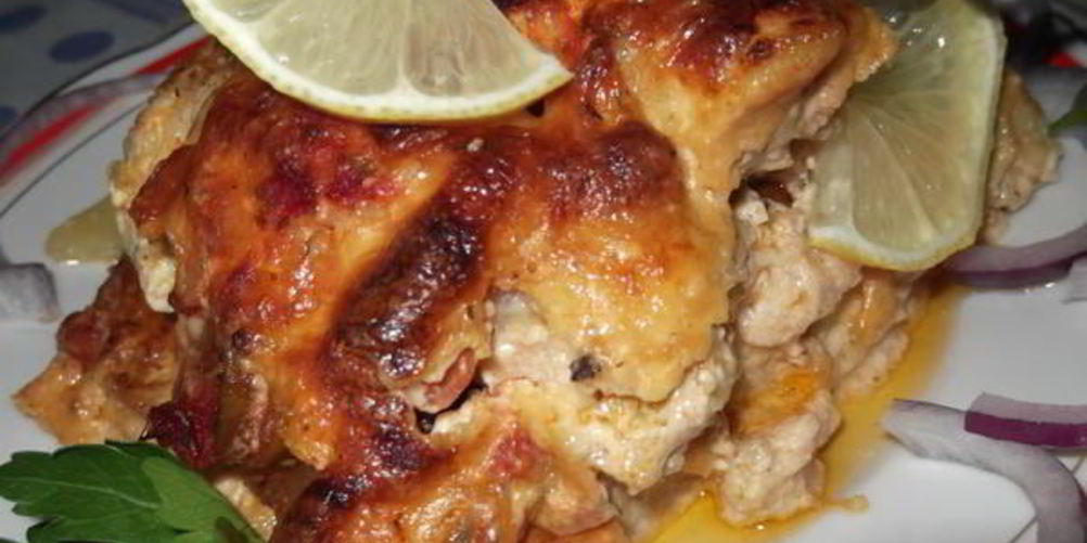 Как приготовить треска, запеченая с картофелем