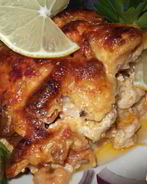 Треска, запеченая с картофелем