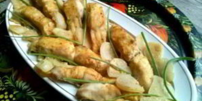 Рецепт треска, запеченная под соусом