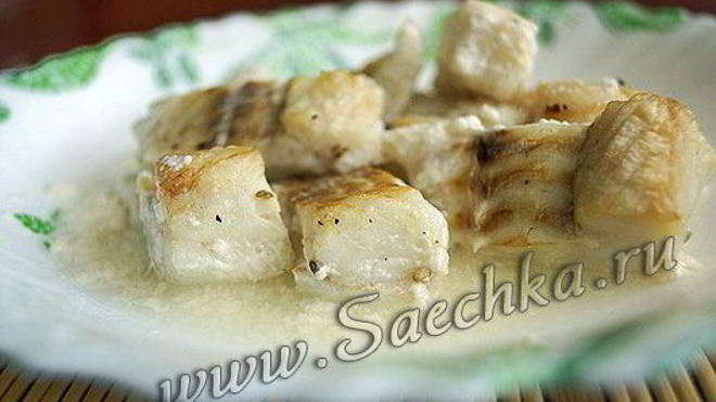 Рецепт Треска, запеченная в йогурте