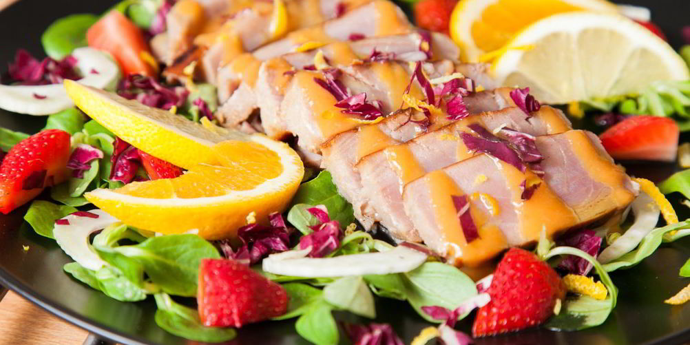 Как приготовить тунец на гриле