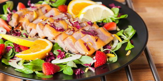 Рецепт тунец на гриле