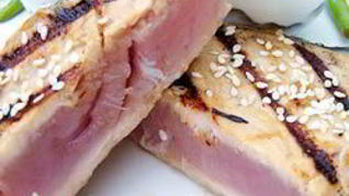 Рецепт Тунец в кунжуте