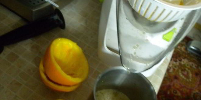 Рецепт угорь со сливочным соусом, тушенный в апельсиновом соке с травами и калиной