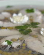 Заливная рыба с желатином