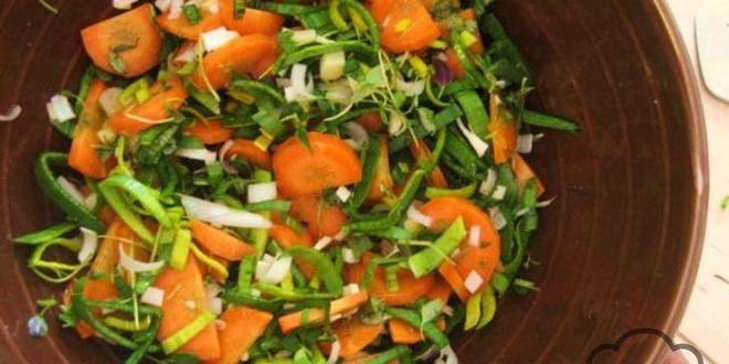 Рецепт запеченная камбала на подушке из овощей