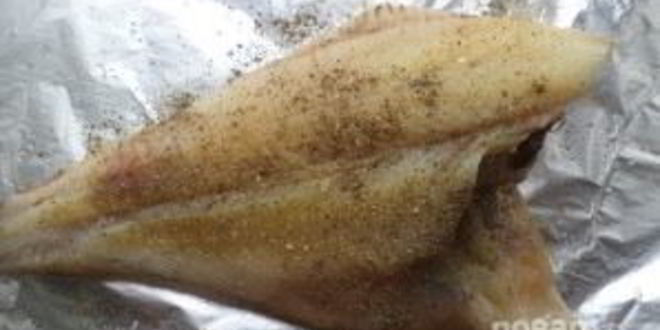 Рецепт запеченная камбала