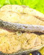 Запеченная семга с лимоном