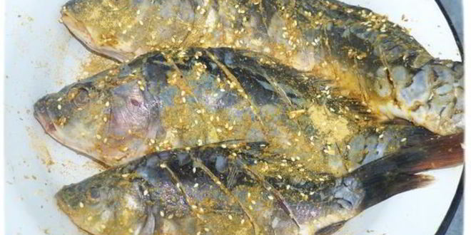 Рецепт запеченные зеркальные карпы