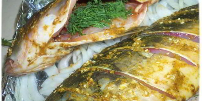 Рецепт запеченные зеркальные карпы
