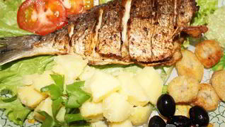 Рецепт Жареная дорада по-карибски