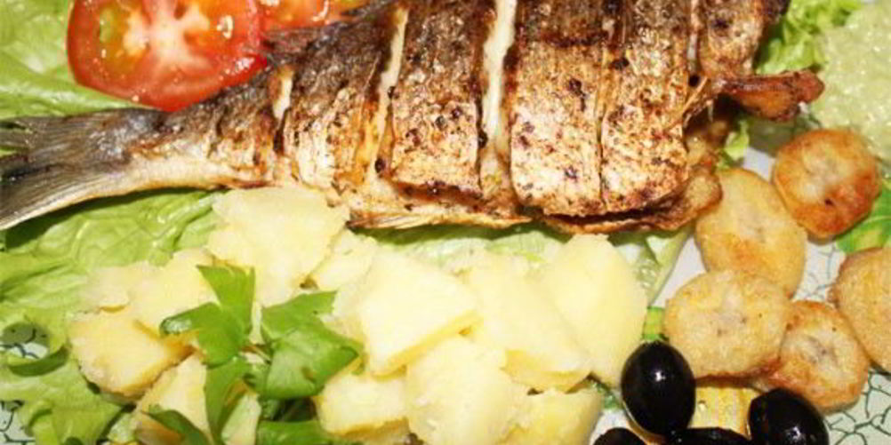 Как приготовить жареная дорада по-карибски