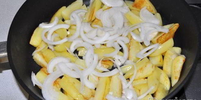 Рецепт жареная красная рыба с картошкой