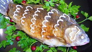 Рецепт Жареная рыба в майонезе