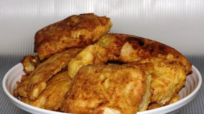 Рецепт Жареное филе трески