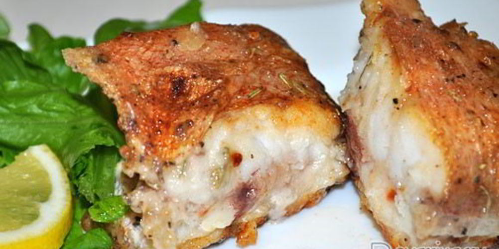 Рецепт речной окунь в духовке без чистки чешуи