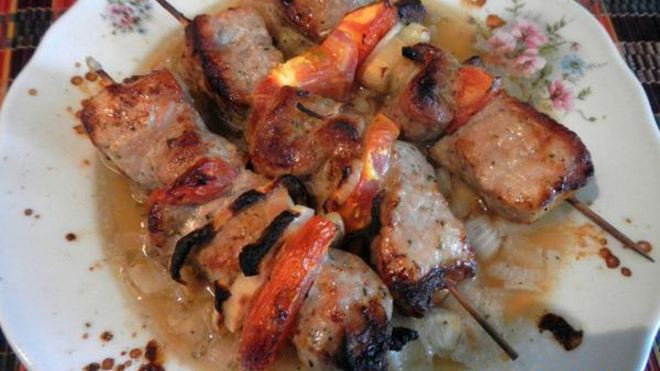 Рецепт Домашний шашлык в микроволновке