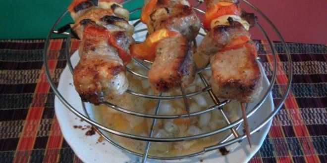 Рецепт домашний шашлык в микроволновке