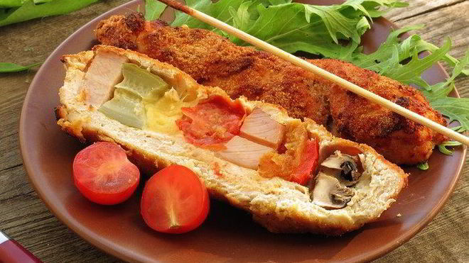 Рецепт Фаршированный шашлык