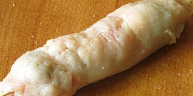 Рецепт фаршированный шашлык