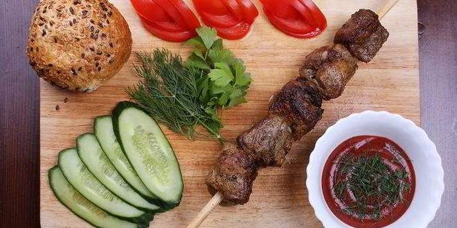 Рецепт классический шашлык из свинины