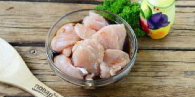 Рецепт куриный шашлык в лаваше