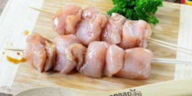 Рецепт куриный шашлык в лаваше