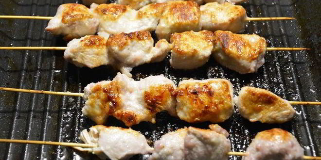 Рецепт куриный шашлык в луковом маринаде