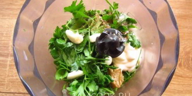 Рецепт куриный шашлык в зеленом маринаде