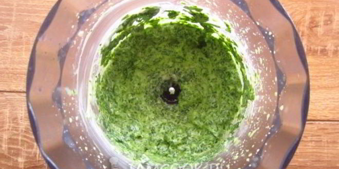 Рецепт куриный шашлык в зеленом маринаде