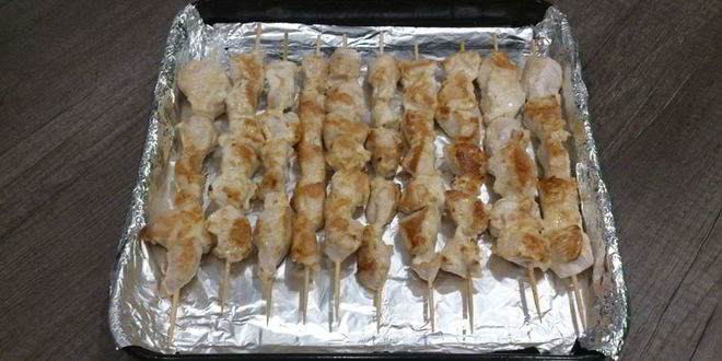 Рецепт куриный шашлык