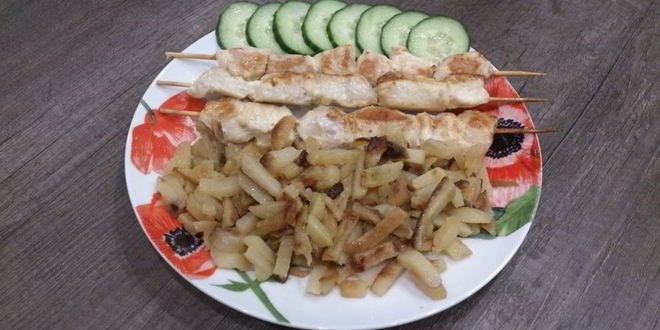 Рецепт куриный шашлык