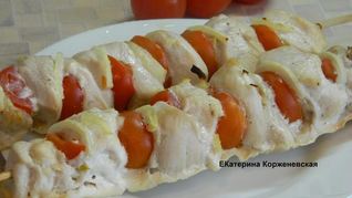 Рецепт Куриные шашлычки на кефире