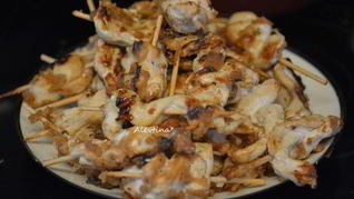 Рецепт Куриные шашлычки Satay