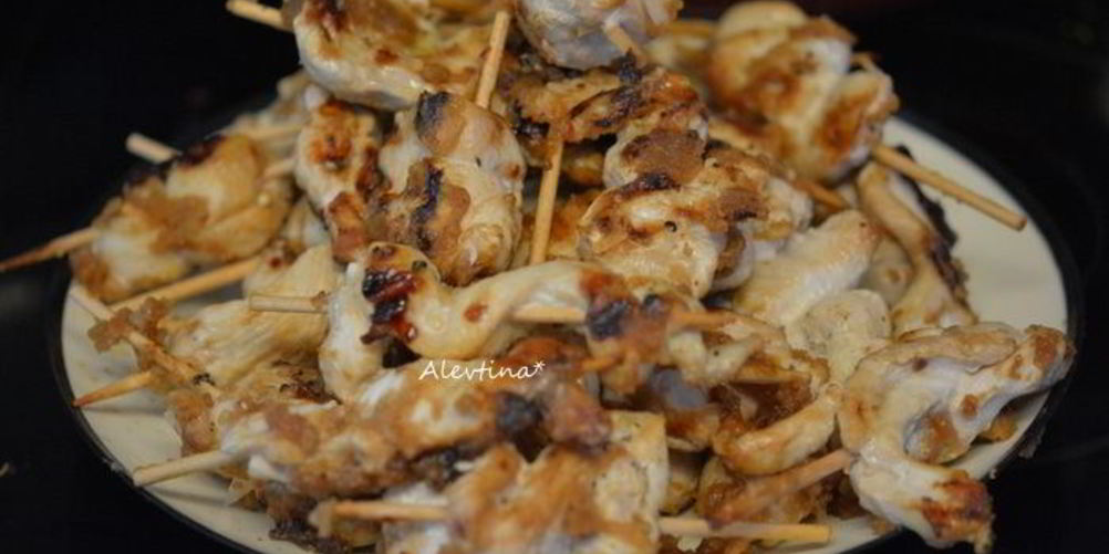 Как приготовить куриные шашлычки satay