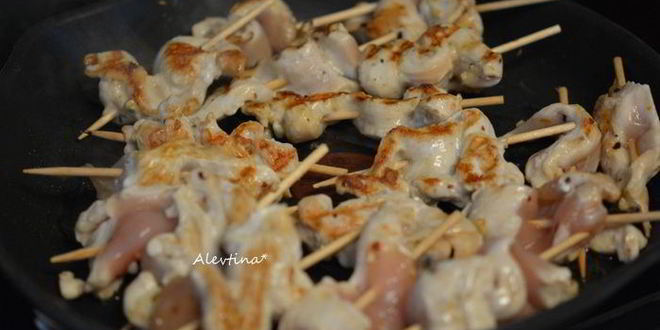 Рецепт куриные шашлычки satay