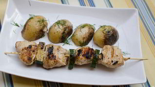 Рецепт Куриные шашлычки в духовке