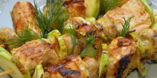 Рецепт куриные шашлычки в имбирно-цитрусовом маринаде